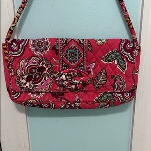 Vera Bradley Stylish Pink Patterned Shoulder Bag